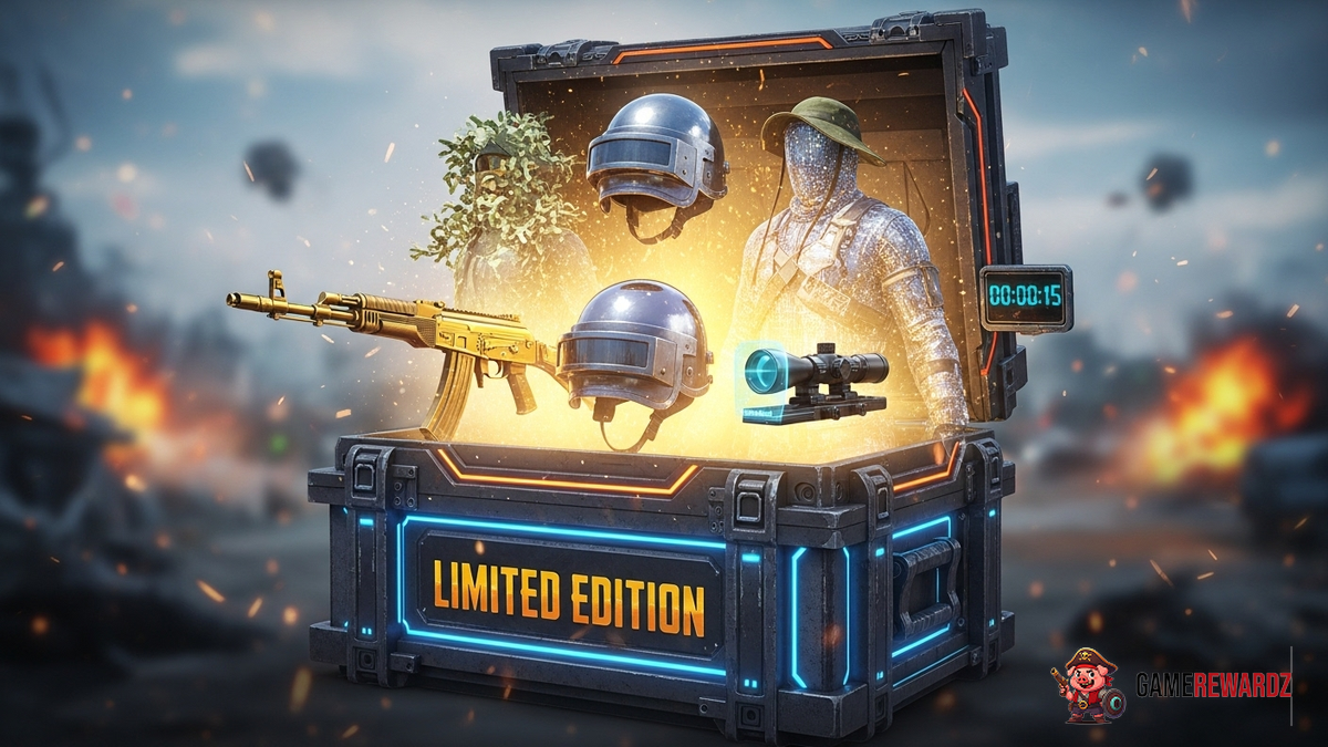 BGMI&#039;s Limited Edition Crate – Contains Legendary Items!